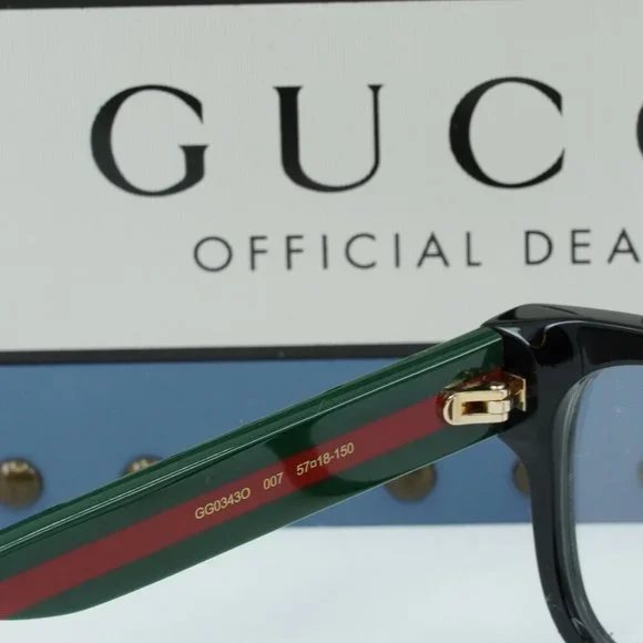 FINAL PRICE NEW GUCCI GG0343O 007 EYEGLASSES - Picture 6 of 9